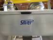 Silver carbon steel ribbon blender