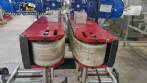 Automatic double head labeling machine for flat bottles Bauch Campos