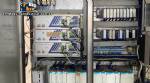 Tetra Pak A3 aseptic filling machine with cardboard packer 70 and tray shrink 51.