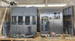 Tetra Pak A3 aseptic filling machine with cardboard packer 70 and tray shrink 51.