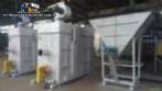 Biomass burners generating 1,200,000 kcal / h of heat