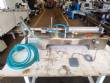 Stainless steel benchtop filling machine for liquids from 10 to 250 ml