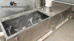 Stainless steel paddle mixer 1.500 kg