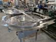 Masipack 1200 mm stainless steel rotating accumulator table