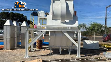 LIBRASIS 1000 liter stainless steel internal horizontal paddle mixer