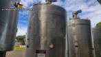 5,000 liter stainless steel mixing tank APV