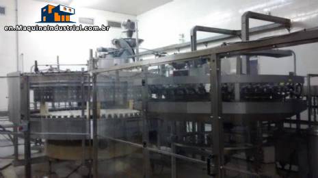 Industrial rotary filling machine KHS