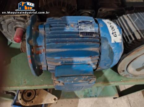 Three-phase induction motor, 7.5 HP, 3500 rpm