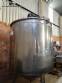 3,500 L stainless steel jacketed reactor tank