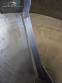 3,500 L stainless steel jacketed reactor tank