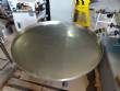1100 mm stainless steel rotating accumulator sorting table