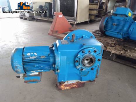 Gearbox with 5 HP SEW-Eurodrive motor