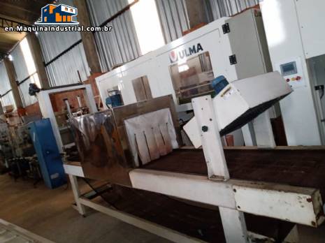 Semi automatic baler for bottles