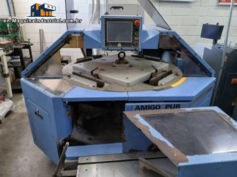 Muller Martini automatic square spine graphic gluing machine