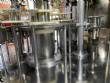 Gravimetric rotary filling machine in stainless steel with cabin