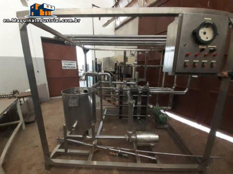 Stainless steel plate pasteurizer 10.000 L West Equipamentos