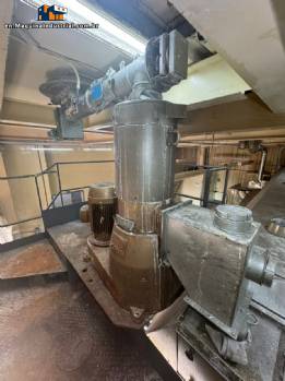 Bran pelleting line with mill and drying oven Amandus Kahl