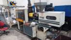 Injection molding machine for PS pots and lids 80 tons Himaco with Refrisat chiller