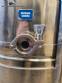 Stainless steel jacketed heating tank, 50 liters