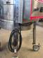 Stainless steel jacketed heating tank, 50 liters