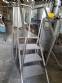 Stainless steel platform ladder