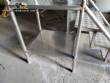 Stainless steel platform ladder