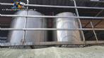 Mixing tank with platform in 316 stainless steel, 1500 liters and 2500 liters.