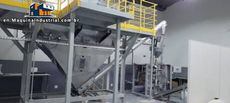 Complete plant for mixing food products