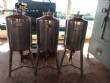 Stainless steel tank with 100 L capacity