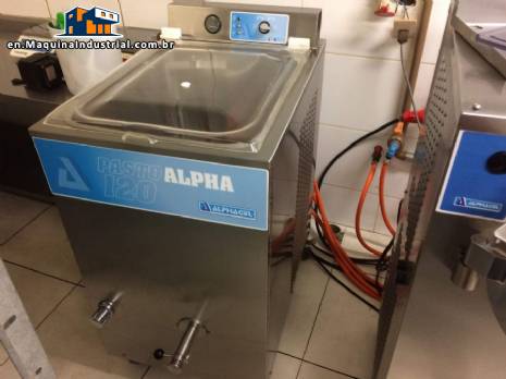 Alphagel ice cream pasteurizer