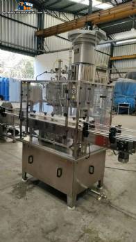 Saumec bottle washing and capping machine