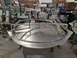 Masipack 1200 mm stainless steel rotating accumulator table