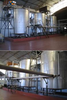 Stainless steel tank for saponification 50,000 liters