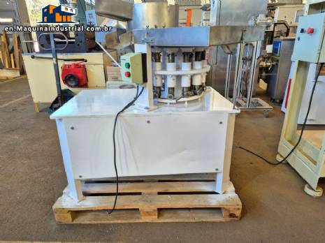 Rectangular peanut brittle press 60 units per minute