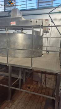 Tank for cheese production and coagulation 5.000 L