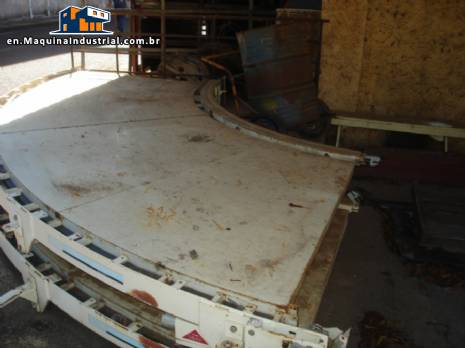 Curved conveyor belts 90 �