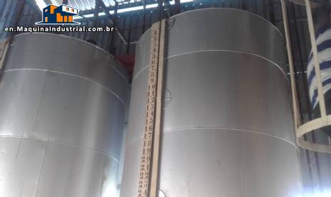 Tank tanks for grease for 10 tonnes