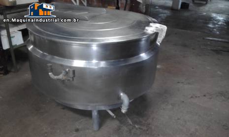Pot 500 digestor liters in stainless steel
