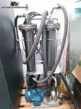 High-flow filter pump for filtration and pumping of liquids.