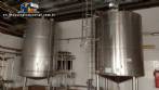 Stainless steel jacketed mixing tank, 15,000 liters.