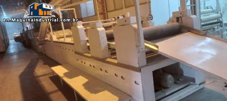 Ariete 40-meter continuous gas-fired industrial oven, 800 kg/hour capacity.