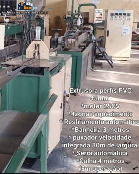 PVC profile extruder with 45 mm screw IMACON