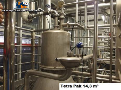 Complete line for pasteurization Tetra Pak