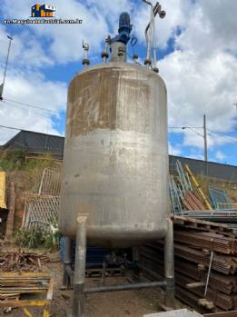 JEMP 10,000 liter stainless steel mixing tank