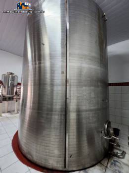 40,000 liter stainless steel tank