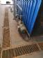 Gas-fired steam boiler with horizontal fire-tube burner Collins