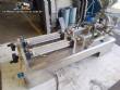 Stainless steel benchtop filling machine for liquids and viscous products