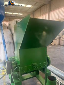 Rotary knife mill for recycling PP, PET, PS, ABS, rubber 25 HP