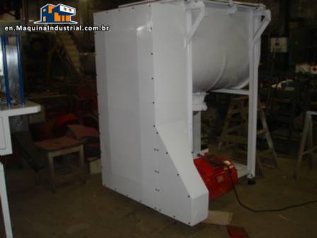 Industrial ribbon blender mixer 600 liters in stainless steel