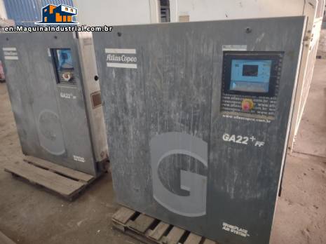 Screw air compressor Atlas Copco